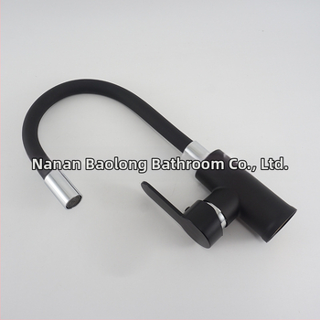 Virtuvės maišytuvo iš cinko lydinio, keraminių diskų vožtuvas, 20 mm įėjimas/išėjimas, kepimo dažų danga