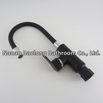 Virtuvės maišytuvo iš cinko lydinio, keraminių diskų vožtuvas, 20 mm įėjimas/išėjimas, kepimo dažų danga