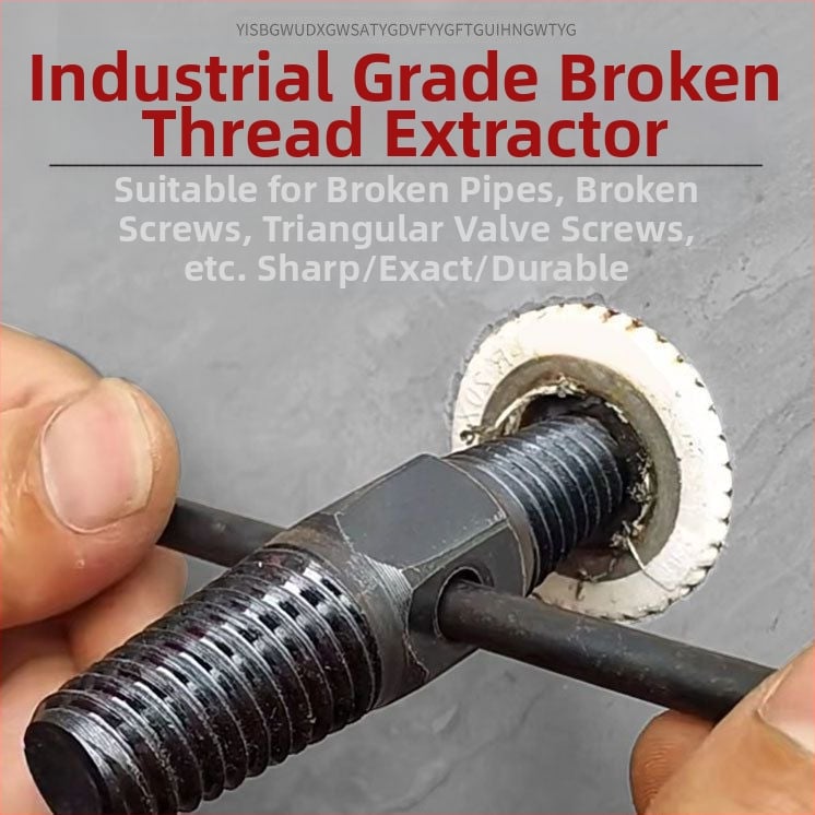 Универсален инструмент за издърпване на счупени резби при домашни водопроводни кранове, подходящ за 1/2" и 3/4" тръбни фитинги и ъглови клапани