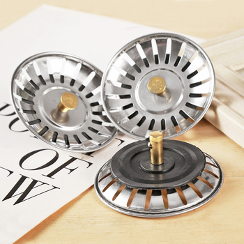 Krašto nuotekų dangtelis, nerūdijančio plieno, naujas Kinijos stilius, virtuvės likučių filtras, modelis 2411