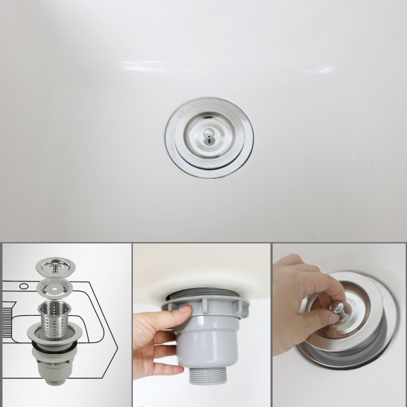 Talea XK158C007 Drenažni sklop za perilicu/lavabo — Materijali: PP, PVC, SUS304; Model: XK158C007; Stil: New chinoiserie