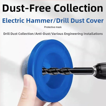 Прахоулавящ капак и съд за прах за ударна бормашина – прахоуловител за домашно пробиване