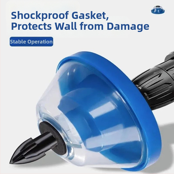 Прахоулавящ капак и съд за прах за ударна бормашина – прахоуловител за домашно пробиване