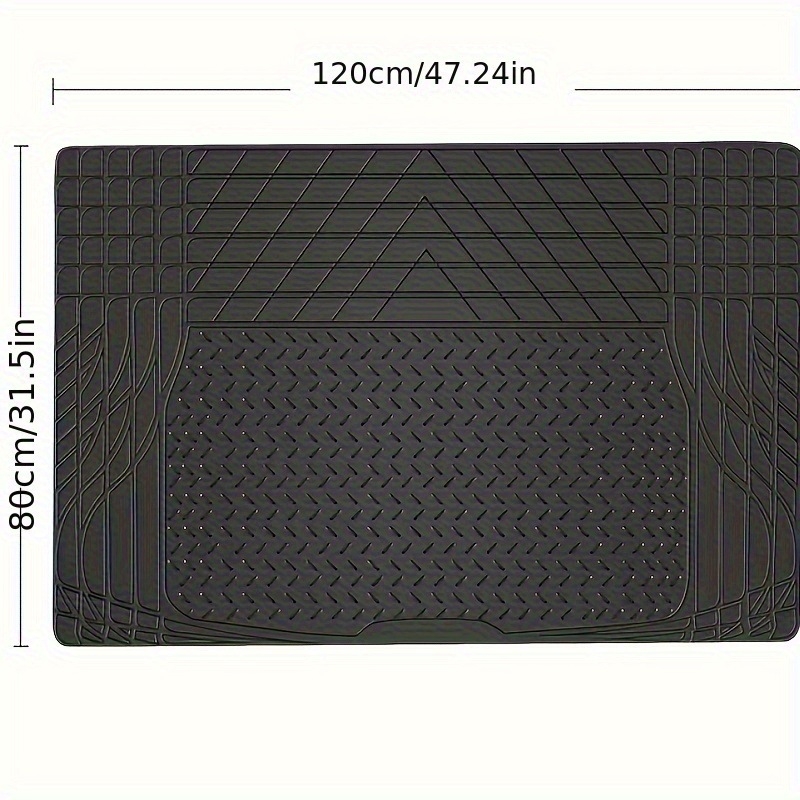 Automobilio grindų kilimėlis - Universali tinka, (PVC neslidus; atsparus vandeniui; pjūviams; dėvėjimui atsparus)