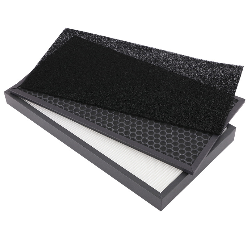 Green dust oro filtro komplektas FPXJ35C/FPDF35C su aktyviuo angliu ir HEPA, skirtas Panasonic 35C, trilypinis komplektas, pašalina formaldehidą ir PM2.5