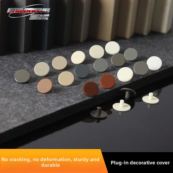 Пластмасов капак за мебели: ексцентрично колело и конектор 3-в-1 (материал: полиетилен с високо налягане)