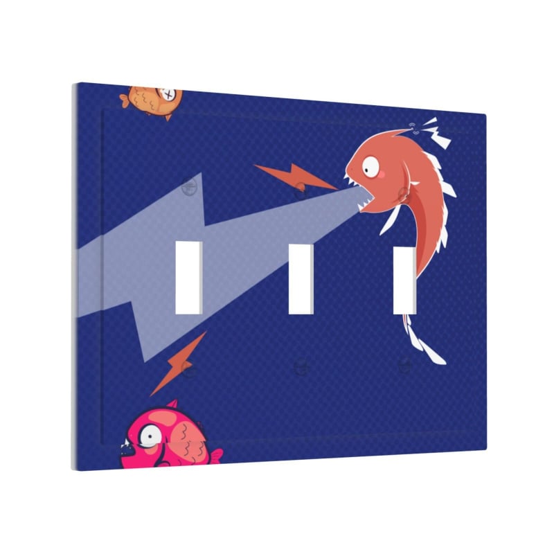 Trijų jungiklių plokštė, Coyacal, prisilietimo jungiklis