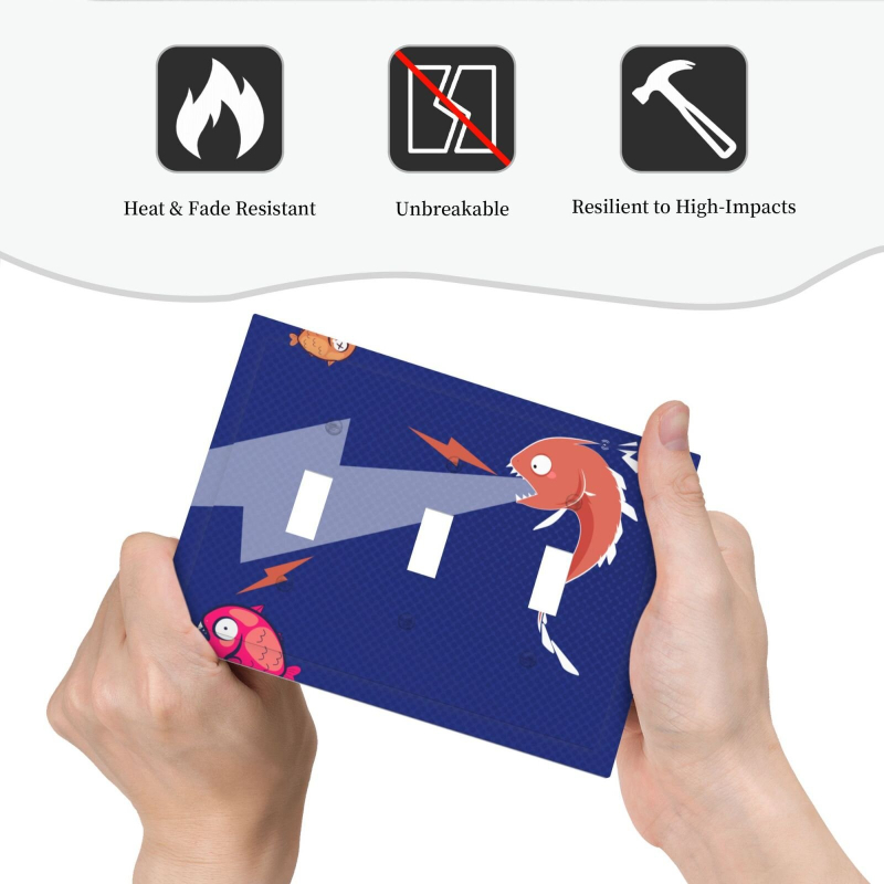 Trijų jungiklių plokštė, Coyacal, prisilietimo jungiklis