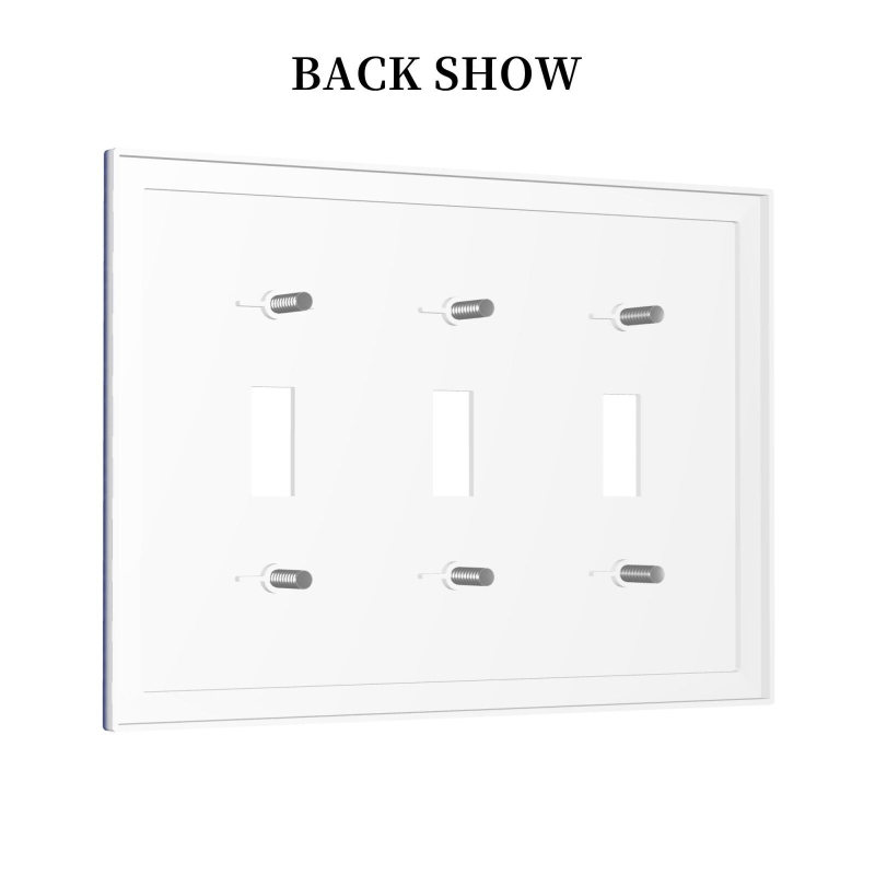 Trijų jungiklių plokštė, Coyacal, prisilietimo jungiklis