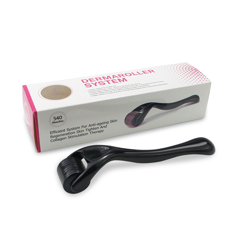 Ρολό γενειάς με 540 μικροβελόνες για πρόσωπο και σώμα, μίας χρήσης