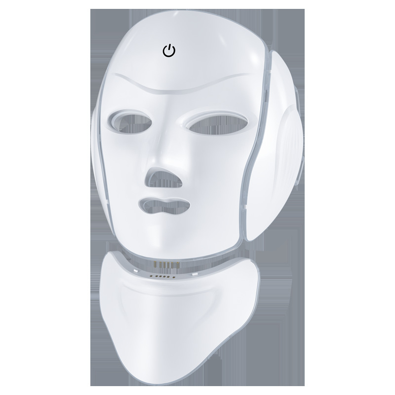 Veido kaukė su kaklu, fotoninis grožis, akių masažas, odos atjauninimas ir šviesinimas, įkrovimas, namų ir profesionaliam naudojimui