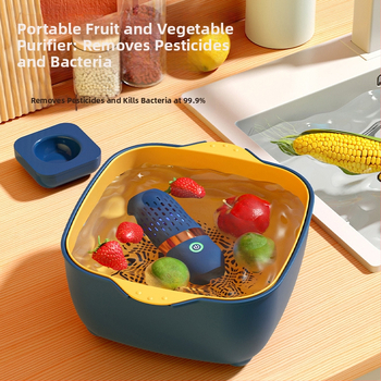 Уред за пречистване на плодове и зеленчуци – модел 022, капацитет до 4 л, механично управление, без кошница за измиване