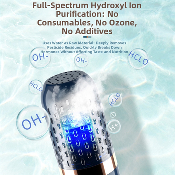 Уред за пречистване на плодове и зеленчуци – модел 022, капацитет до 4 л, механично управление, без кошница за измиване