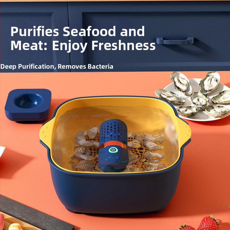 Уред за пречистване на плодове и зеленчуци – модел 022, капацитет до 4 л, механично управление, без кошница за измиване