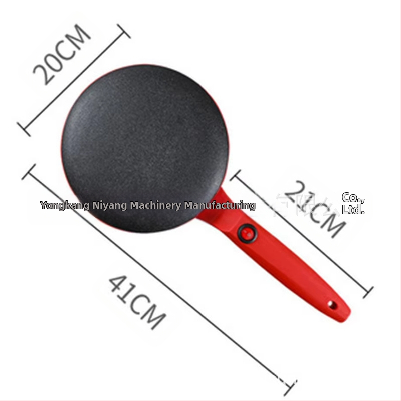 Elektrinė blynu ir vaflių keptuvė iš aliuminio, NY prekės ženklas, šiuolaikinis minimalistinis dizainas, OEM logotipas, dėžutėje 24 vnt