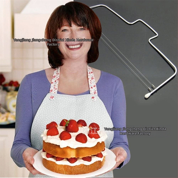 Ανοξείδωτο εργαλείο διαστρώσεων κέικ, ακανόνιστο σχήμα, για κόψιμο κέικ, μοντέρνος μινιμαλιστικός σχεδιασμός