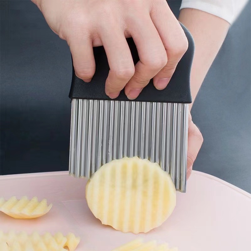 Nerūdijančio plieno daugiafunkcinis daržovių pjaustytuvas, šiuolaikinio stiliaus, be pritaikymo