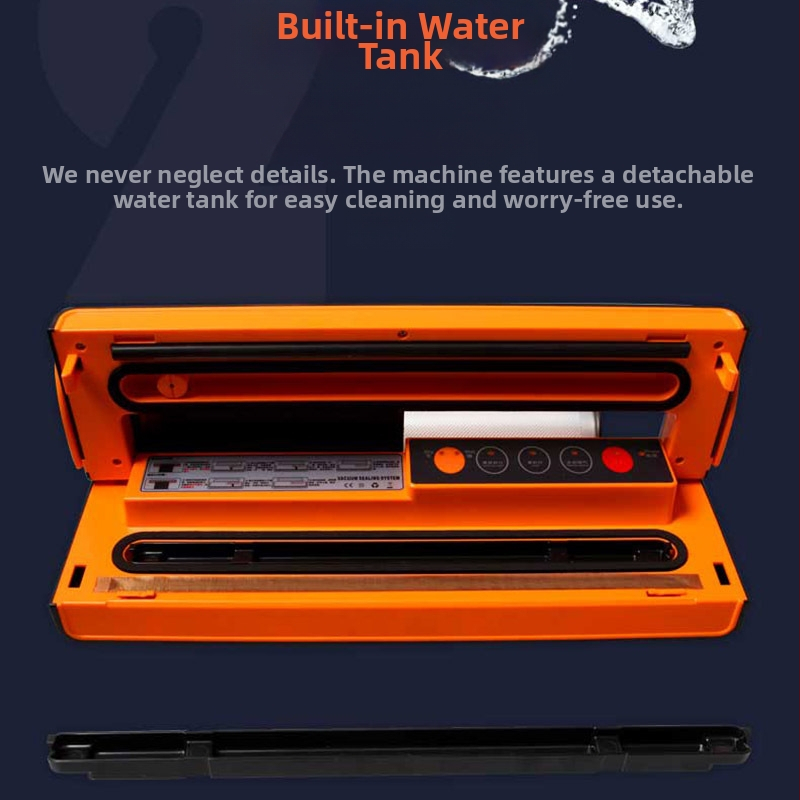 Вакуум машина за запечатване на храни VGISAN/Huiqishang – за чай и храна, функция: запечатване, филмова дебелина 15–40 silk, контрол на температурата до 100°C