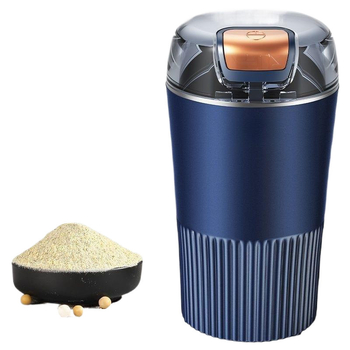 Портативна многофункционална мелничка за дома с корпус и съд от неръждаема стомана, капацитет под 1 л, 2 остриета, скорост 10000–19999 rpm, напрежение 111–240 V, напълно автоматична, ретро стил