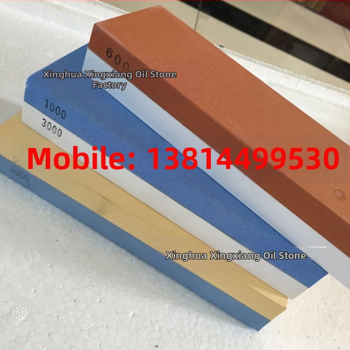 Двустранен точилен камък WA1008, корунд, 3000/8000 грит, за дървообработващи ножове, кухненски и суши ножове