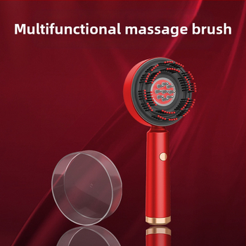 Масажен гребен за скалп с функция на месене за грижа за косата и растеж – 3 скорости