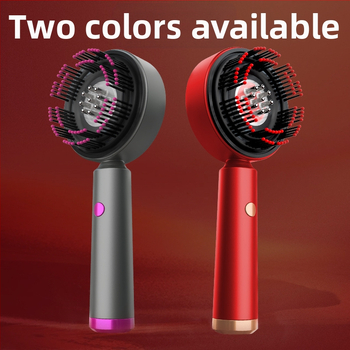 Масажен гребен за скалп с функция на месене за грижа за косата и растеж – 3 скорости