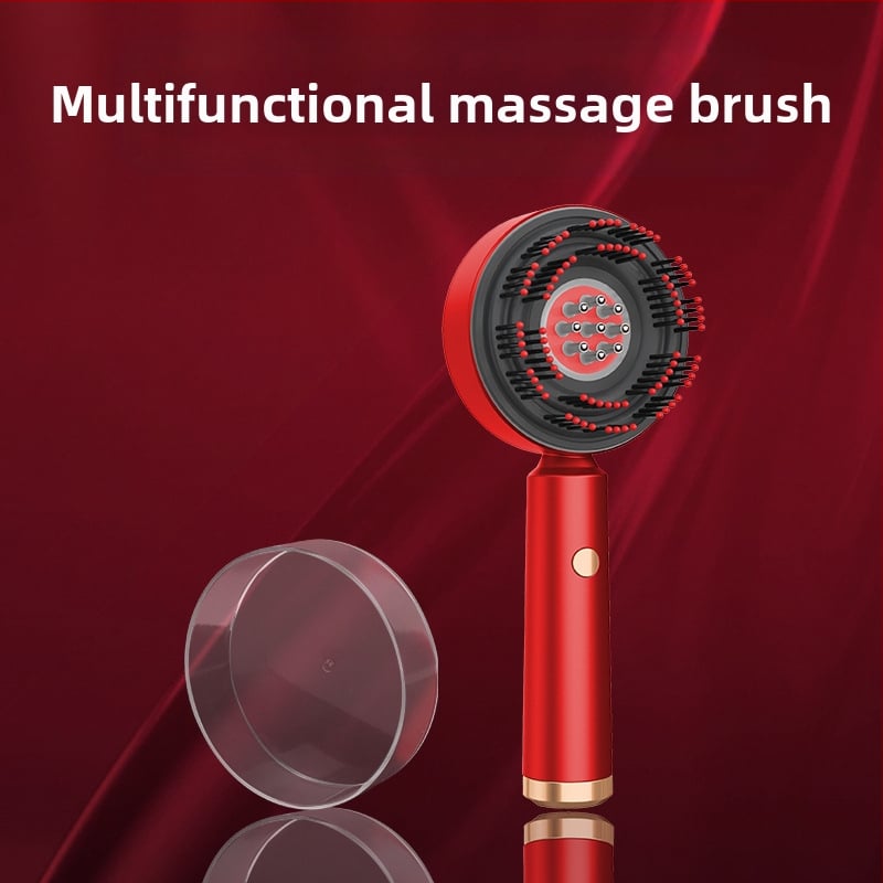 Масажен гребен за скалп с функция на месене за грижа за косата и растеж – 3 скорости