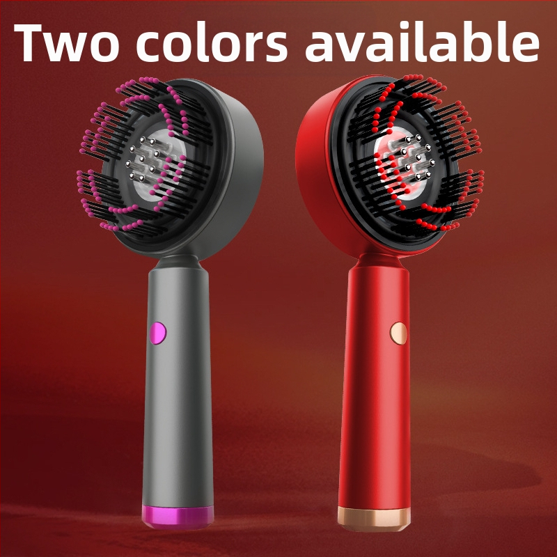 Масажен гребен за скалп с функция на месене за грижа за косата и растеж – 3 скорости