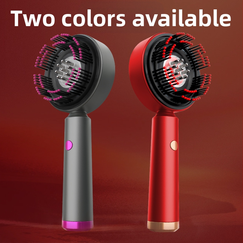 Масажен гребен за скалп с функция на месене за грижа за косата и растеж – 3 скорости