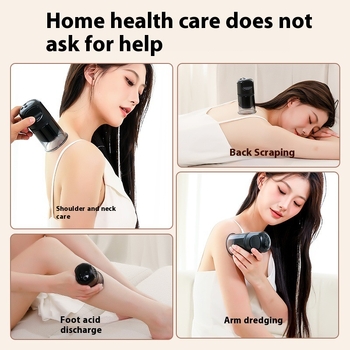 Dispozitiv electric Gua Sha cu ventuze pentru masajul spatelui acasă – alimentare USB, temperatură 35–45°C, model ds-a35, corp ABS, reglare viteze fără trepte