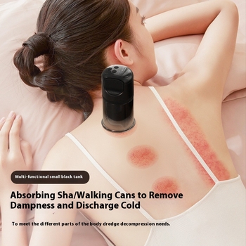 Dispozitiv electric Gua Sha cu ventuze pentru masajul spatelui acasă – alimentare USB, temperatură 35–45°C, model ds-a35, corp ABS, reglare viteze fără trepte