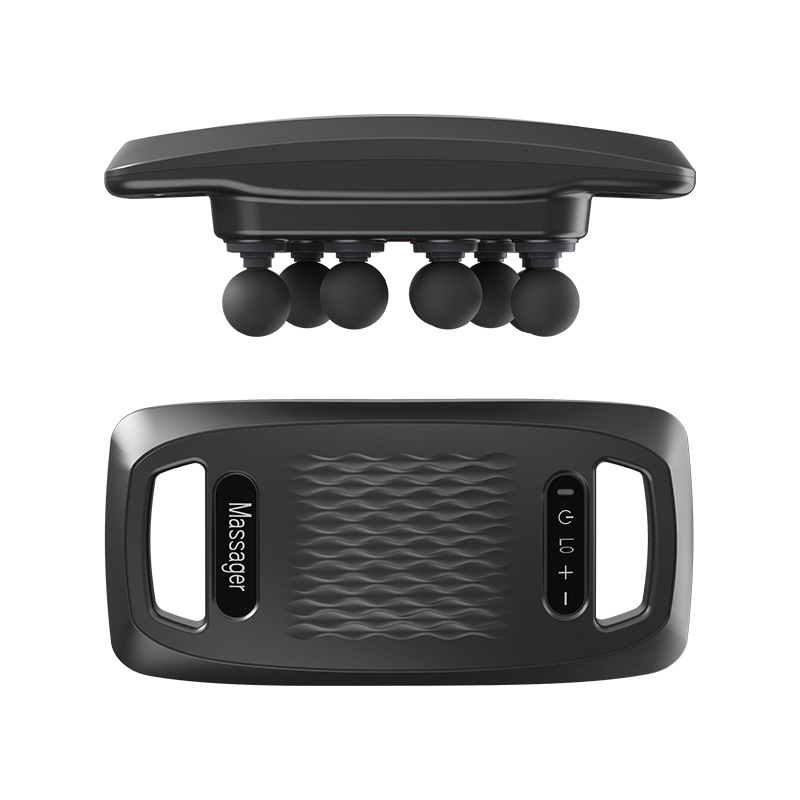 Masaj fascia gun pentru întreg corpul cu ecran LCD, motor cu peri, baterie încorporată 1200–2000 mAh, 6+ capete, zgomot sub 36 dB