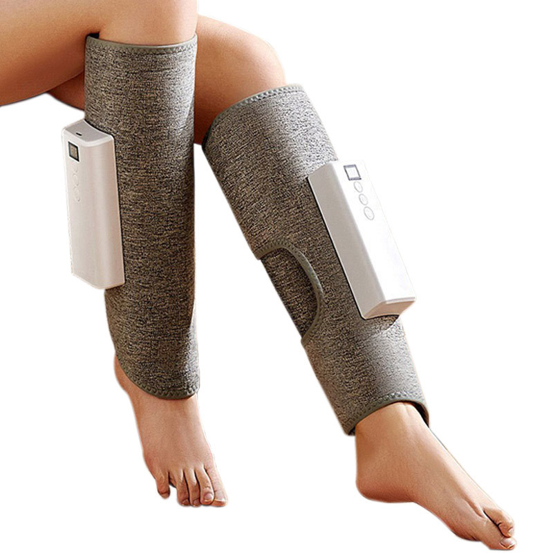 Massager za nogu s airbag masom i tlakom zraka – zaštitnik listova i koljena, bežično punjenje, 5V, 5W, 35–45°C