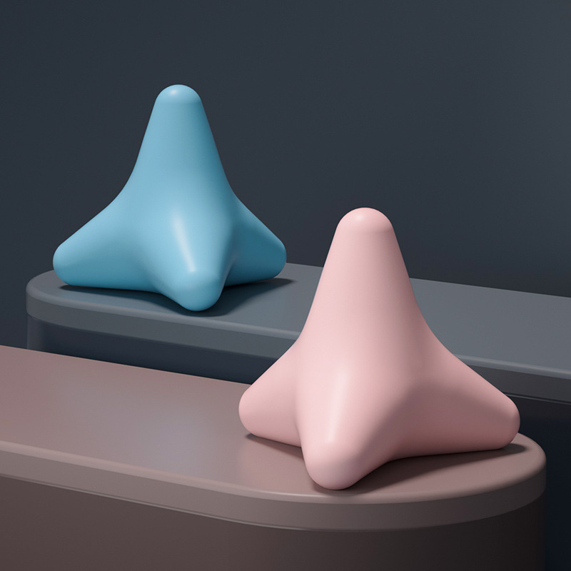 Silikoninis fascia masažo kamuolys akupunktūriniams taškams, plantar fascijos ir raumenų masažui, rankinis kaklo ir pečių masažuoklis (neįpumpuojamas, 96 g)