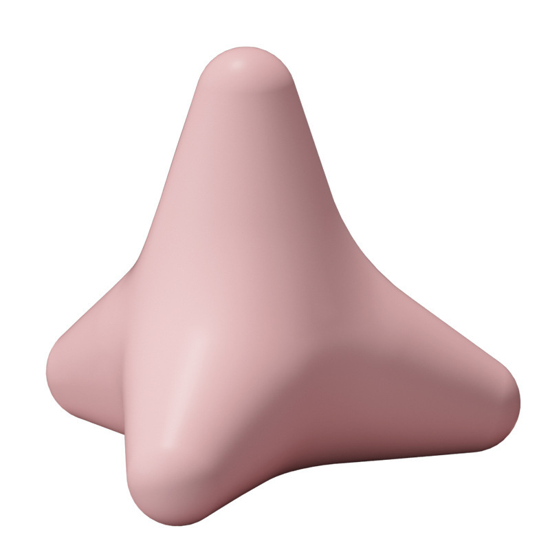 Silikoninis fascia masažo kamuolys akupunktūriniams taškams, plantar fascijos ir raumenų masažui, rankinis kaklo ir pečių masažuoklis (neįpumpuojamas, 96 g)