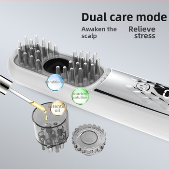 Електрически гребен за медикаментозна грижа на скалпа със светлинна терапия, модел HF188