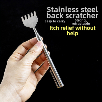 Prijenosna teleskopna grebalica za leđa s pet dijelova za masažu