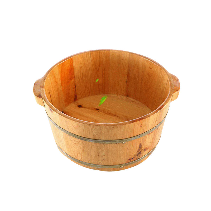 Medinė kojų vonelė statinės formos, Ruixiang, suaugusiems