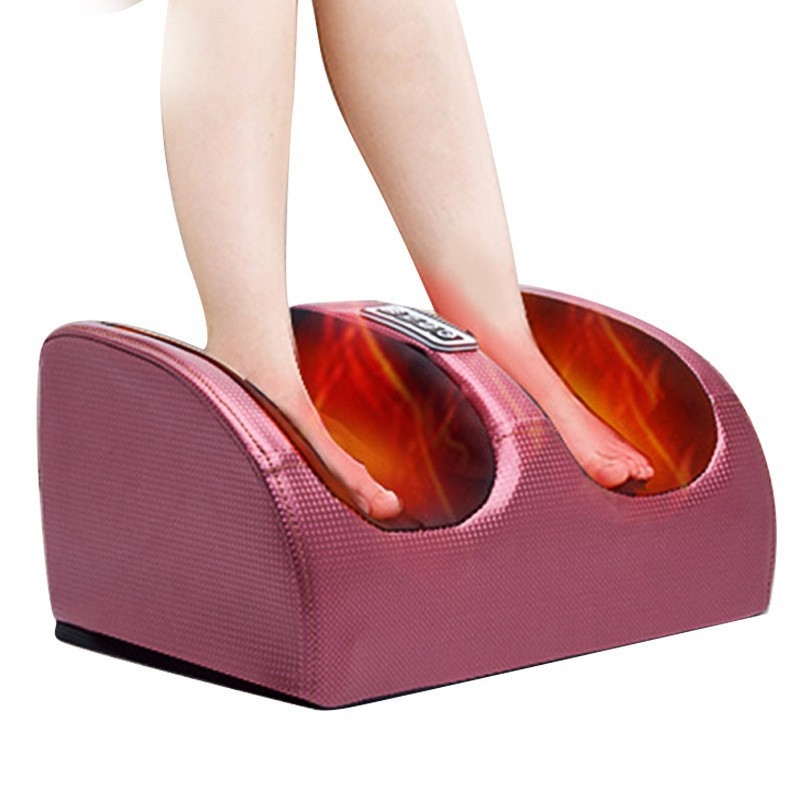 Departure dispozitiv de masaj pentru gambe și tălpi – masaj la puncte de acupuncură, design semiacoperit, încălzire infraroșu, frământare, masaj terapeutic pentru picioare; alimentare din mașină, control mecanic, lansat în 2023