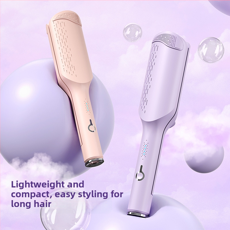 Automātiskā matu lokšķēre ar negatīvajiem joniem lieliem viļņiem – apkures elements 15 mm, 220 V, 35 W, 10 temperatūras iestatījumi