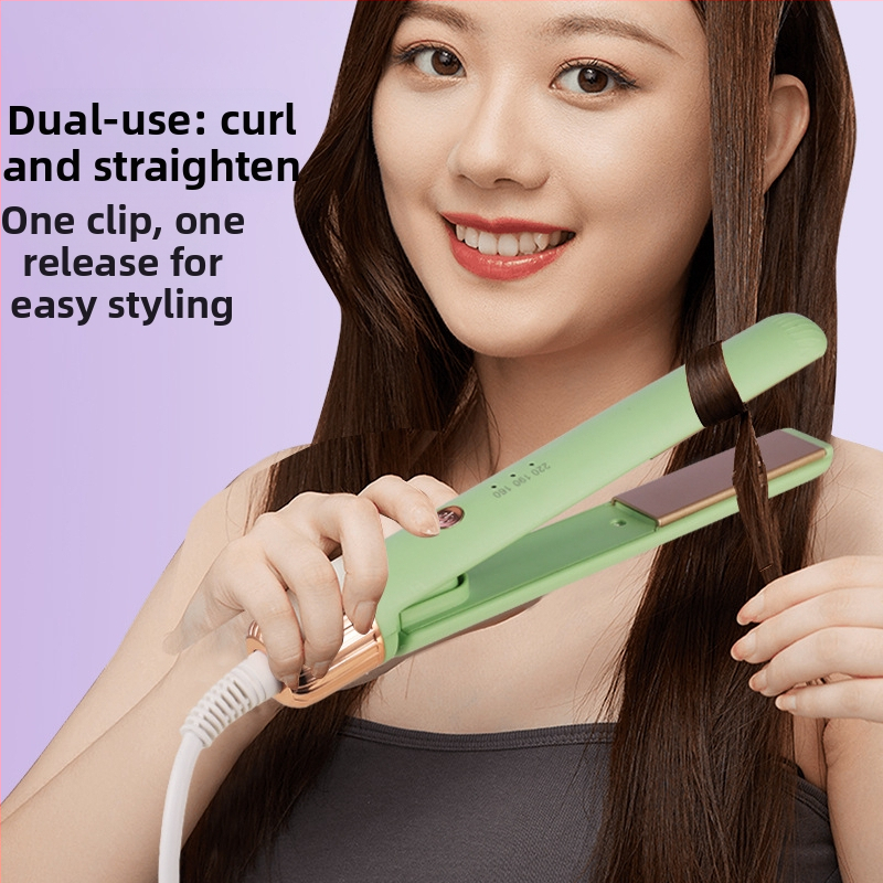 Divfunkciju matu gludinājs taisnošanai un lokām, keramiskā apkure, 3 temperatūras līmeņi, 220V, 35W