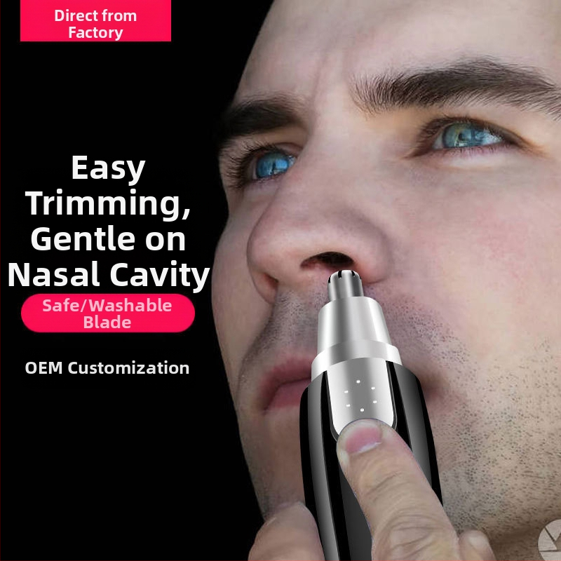 Унисетс електрически тример за носни коси с безопасно подрязване, ABS корпус, тегло 0,06 кг, марка Dazzle Still