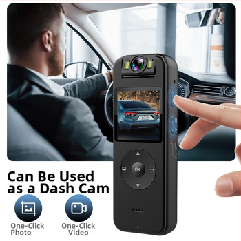 Κινητή κάμερα καταγραφής για εξωτερικό ποδηλατικό σπορ, αδιάβροχη, 4K, οθόνη LCD 1,4 ιντσών, TF κάρτα, μπαταρία 1400mAh