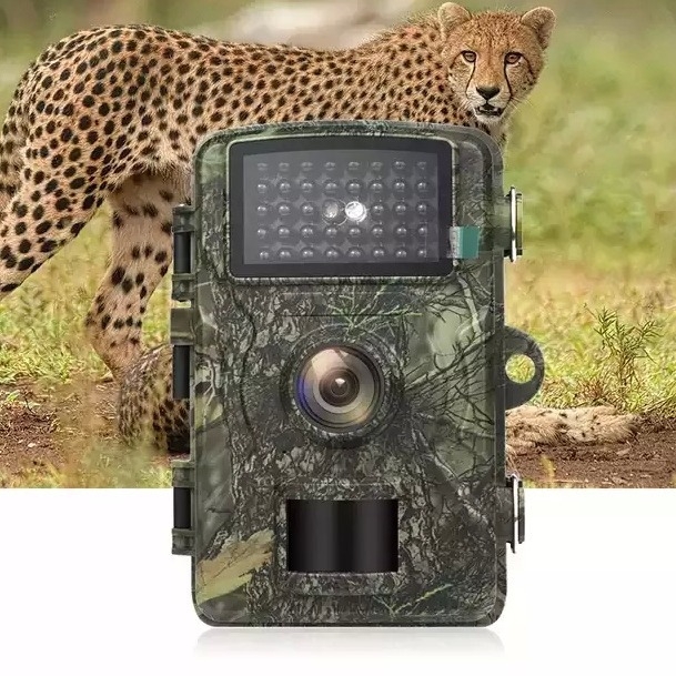 DL001 Κάμερα εξωτερικής επιτήρησης με υπέρυθρη νυχτερινή όραση — 1080P, οθόνη 2.0``, αποθήκευση TF κάρτας, ABS σώμα, διάρκεια μπαταρίας έως 6 μήνες