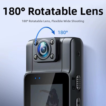Sportkamera Wi‑Fi-vel, HD felvétel (5MP szenzor, 1280x720, 30FPS, USB 2.0, elektronikus képstabilizáció)