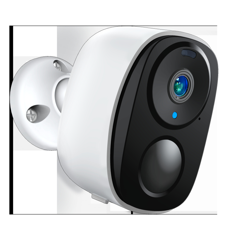 Belaidė kamera su 2K naktiniu vaizdu, 0.001 lx, 15 m IR diapazonas, įdiegta baterija, vidiniam ir lauko naudojimui.