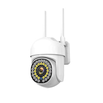 Безжична Wi-Fi външна куполна камера за мониторинг 1080P с интелигентно нощно виждане