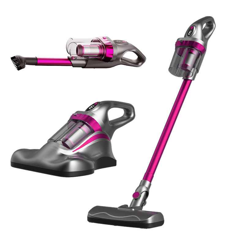 3-в-1 ръчна прахосмукачка за акари, безжична, USB зареждане; домашна употреба, контейнер за прах 0-0.1 л, ширина на всмукване 0-10 см, шум 46-70 dB