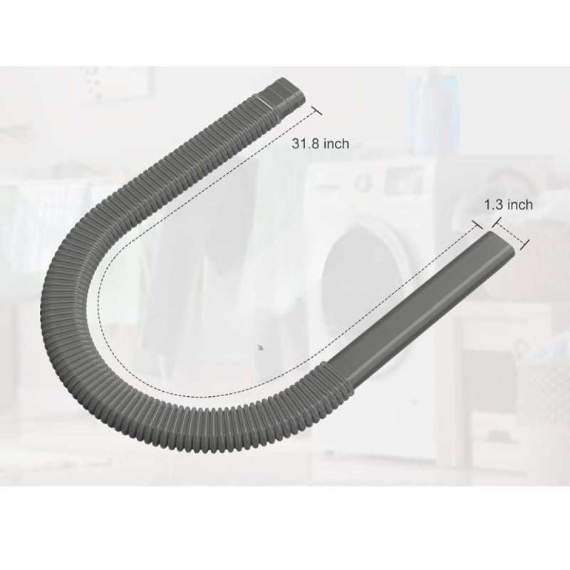 Rinkinys siurbimo žarnos valymui su plokščio vamzdelio adapteriu, PE, compfit