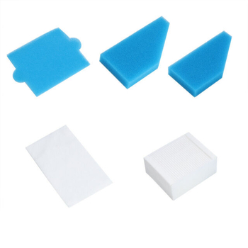 Thomas 787241-es porszívóhoz készített szűrő készlet – Haipa szűrőelem, nagy hatékonyságú szűrőgyapot, ötféle alkatrészből álló készlet